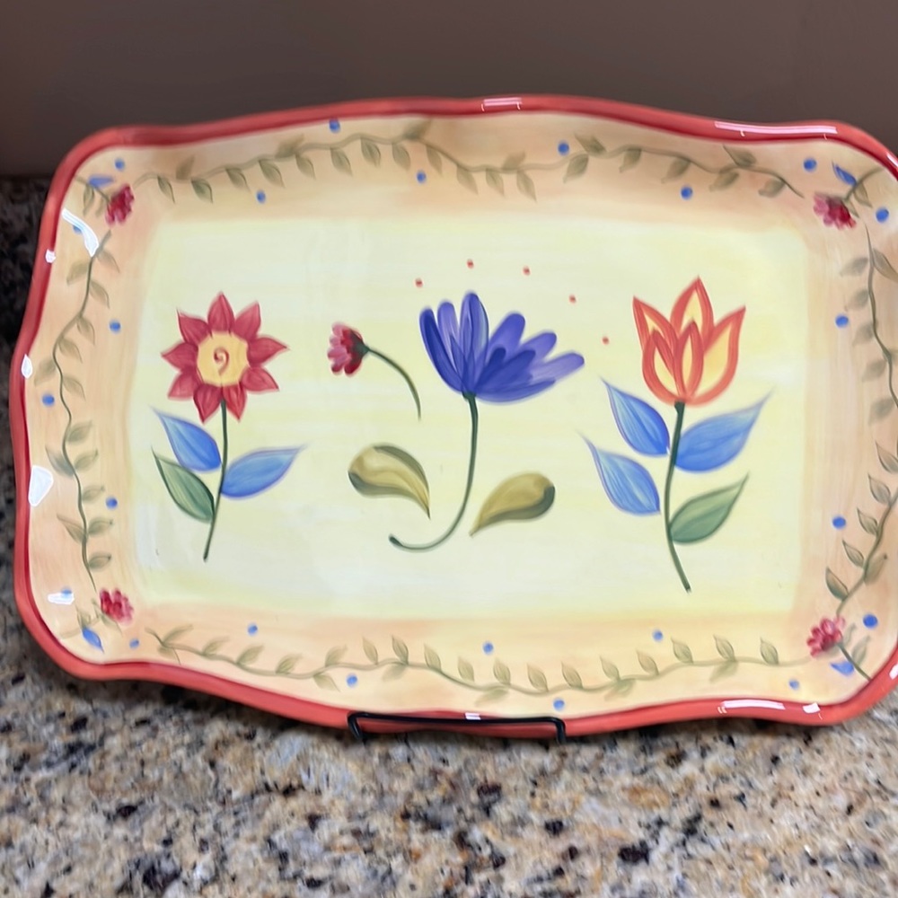 Pfaltzgraff serving tray